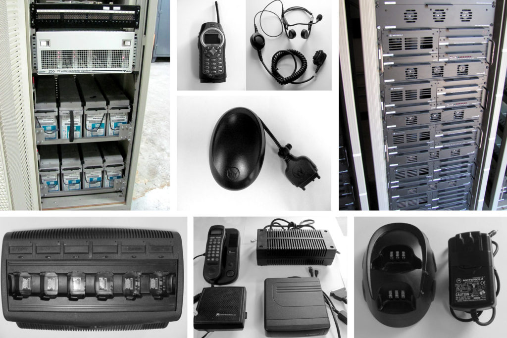 Motorola 2-way radio sets and equipment