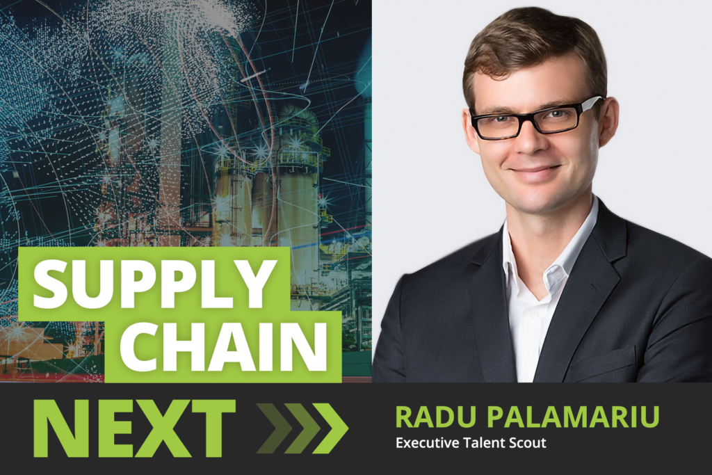 Radu Palamariu, Executive Talent Scout, on the Supply Chain Next Podcast