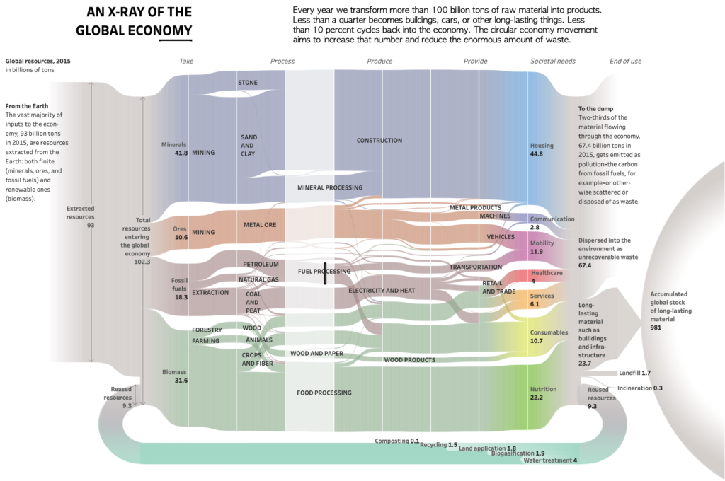 An X-Ray of the Global Economy